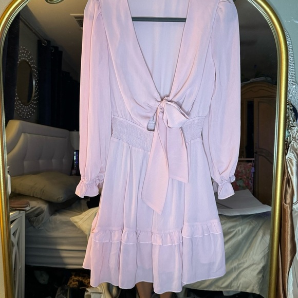 NWOT size medium tie front swing dress - Picture 3 of 6